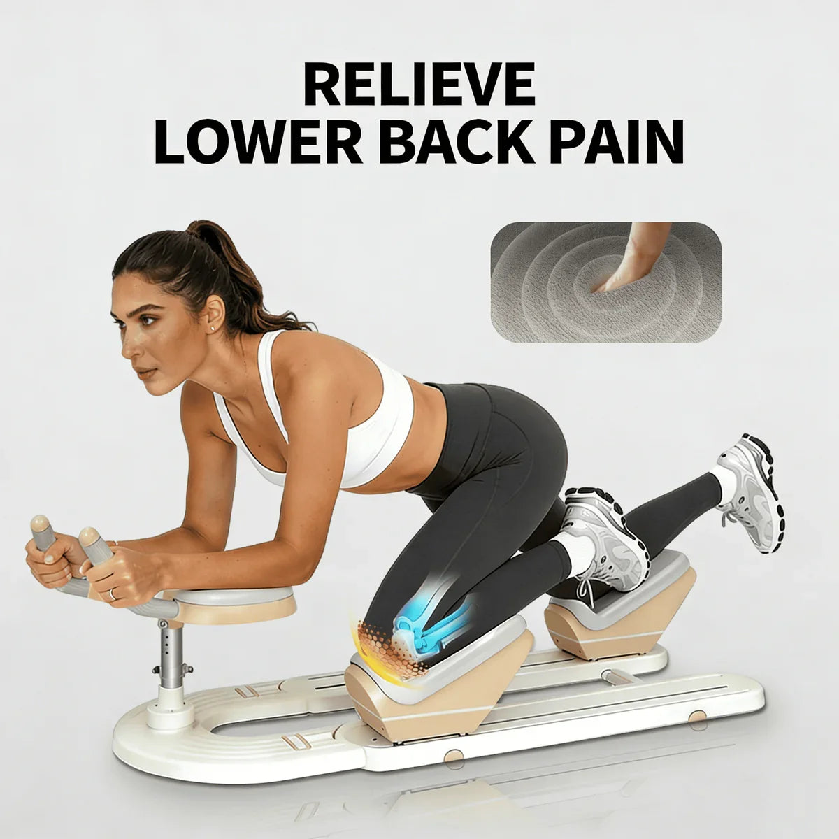 Home gym waist twisting machine for low impact exercise