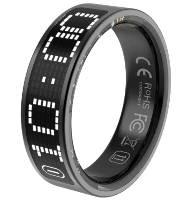 Lightweight fitness tracker ring for daily wear
