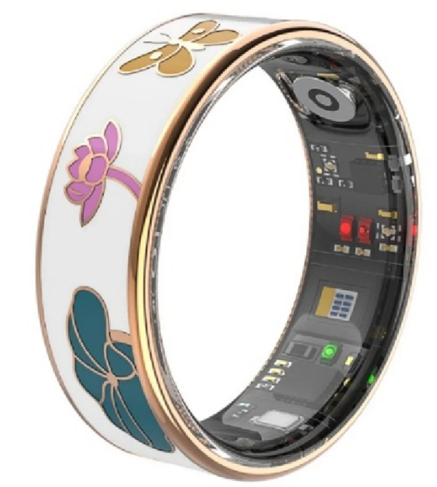 Heart rate monitoring smart ring by Ibada