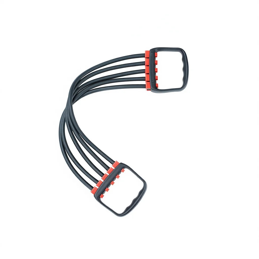 Ibada adjustable resistance bands with ergonomic non-slip handles