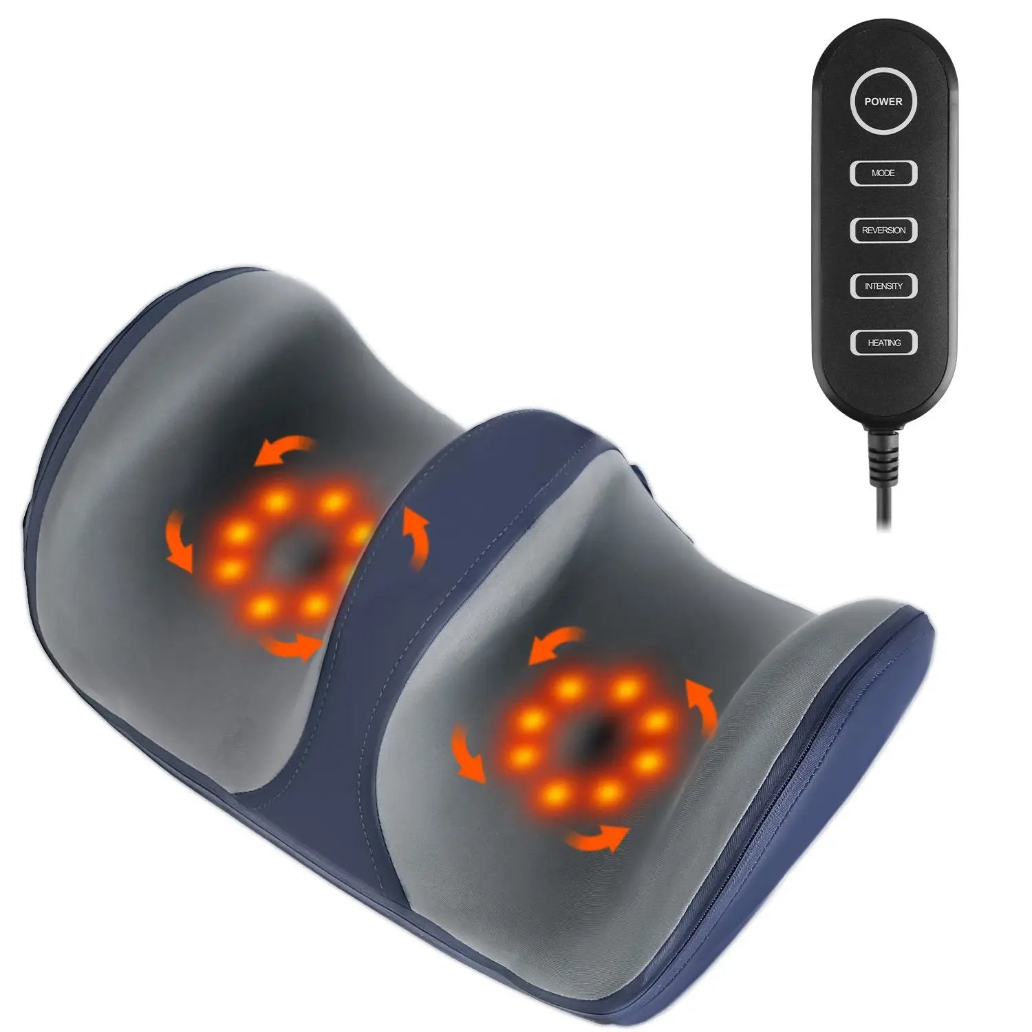 Ibada Shiatsu Leg Massager with heat and air compression for calf and thigh relief