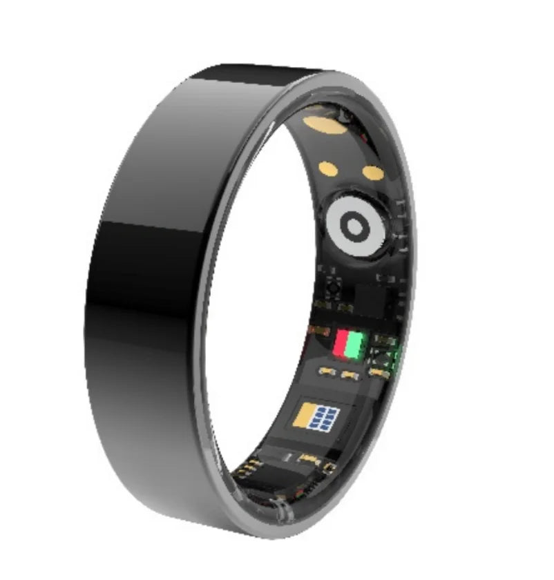 Waterproof smart ring with health tracking features